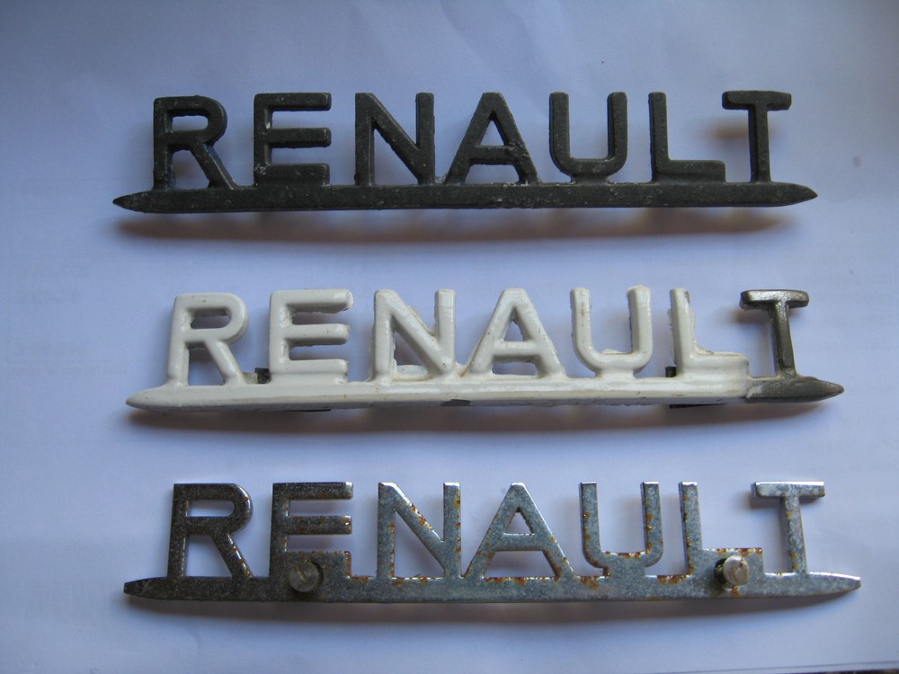 Les monogrammes Renault